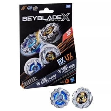 Beyblade X Cowl Sphinx 1 80gf Crest Leon 7 60gn Dual Pack